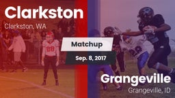 Matchup: Clarkston High vs. Grangeville  2017