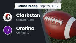 Recap: Clarkston  vs. Orofino  2017