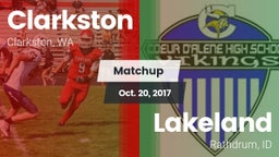 Matchup: Clarkston High vs. Lakeland  2017