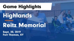 Highlands  vs Reitz Memorial  Game Highlights - Sept. 20, 2019