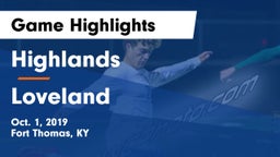 Highlands  vs Loveland  Game Highlights - Oct. 1, 2019