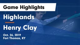 Highlands  vs Henry Clay  Game Highlights - Oct. 26, 2019