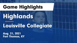 Highlands  vs Louisville Collegiate Game Highlights - Aug. 21, 2021