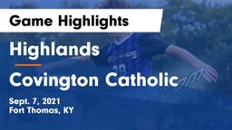 Highlands  vs Covington Catholic  Game Highlights - Sept. 7, 2021