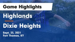 Highlands  vs Dixie Heights  Game Highlights - Sept. 23, 2021