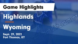 Highlands  vs Wyoming  Game Highlights - Sept. 29, 2022