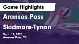 Aransas Pass  vs Skidmore-Tynan  Game Highlights - Sept. 11, 2020