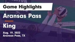 Aransas Pass  vs King  Game Highlights - Aug. 19, 2022