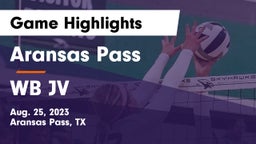 Aransas Pass  vs WB JV Game Highlights - Aug. 25, 2023