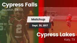 Matchup: Cypress Falls High vs. Cypress Lakes  2017