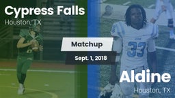 Matchup: Cypress Falls High vs. Aldine  2018