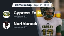Recap: Cypress Falls  vs. Northbrook  2018