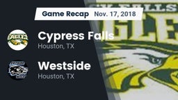 Recap: Cypress Falls  vs. Westside  2018