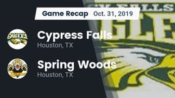 Recap: Cypress Falls  vs. Spring Woods  2019