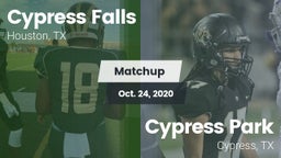 Matchup: Cypress Falls High vs. Cypress Park   2020