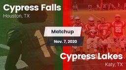 Matchup: Cypress Falls High vs. Cypress Lakes  2020