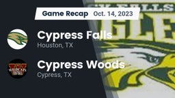 Recap: Cypress Falls  vs. Cypress Woods  2023