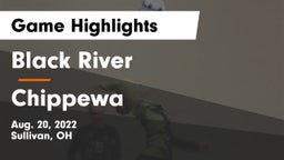Black River  vs Chippewa  Game Highlights - Aug. 20, 2022