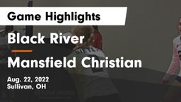 Black River  vs Mansfield Christian Game Highlights - Aug. 22, 2022