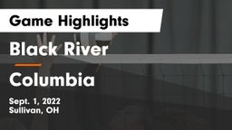 Black River  vs Columbia  Game Highlights - Sept. 1, 2022