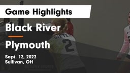 Black River  vs Plymouth  Game Highlights - Sept. 12, 2022