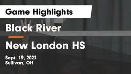 Black River  vs New London HS Game Highlights - Sept. 19, 2022