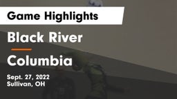 Black River  vs Columbia  Game Highlights - Sept. 27, 2022