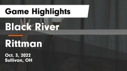 Black River  vs Rittman  Game Highlights - Oct. 3, 2022