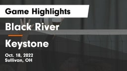 Black River  vs Keystone  Game Highlights - Oct. 18, 2022