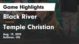 Black River  vs Temple Christian Game Highlights - Aug. 19, 2023
