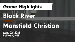 Black River  vs Mansfield Christian  Game Highlights - Aug. 22, 2023