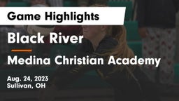 Black River  vs Medina Christian Academy Game Highlights - Aug. 24, 2023