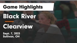 Black River  vs Clearview  Game Highlights - Sept. 7, 2023