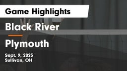 Black River  vs Plymouth  Game Highlights - Sept. 9, 2023