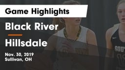 Black River  vs Hillsdale  Game Highlights - Nov. 30, 2019