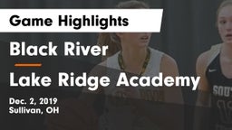 Black River  vs Lake Ridge Academy  Game Highlights - Dec. 2, 2019