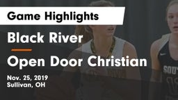 Black River  vs Open Door Christian  Game Highlights - Nov. 25, 2019