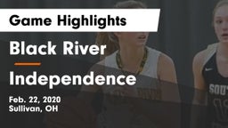 Black River  vs Independence  Game Highlights - Feb. 22, 2020