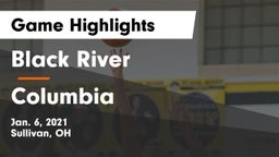 Black River  vs Columbia  Game Highlights - Jan. 6, 2021
