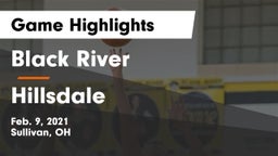 Black River  vs Hillsdale  Game Highlights - Feb. 9, 2021