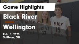 Black River  vs Wellington  Game Highlights - Feb. 1, 2023