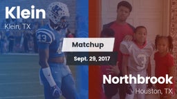 Matchup: Klein  vs. Northbrook  2017