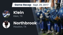 Recap: Klein  vs. Northbrook  2017