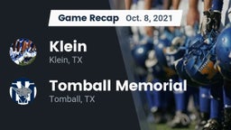 Recap: Klein  vs. Tomball Memorial  2021