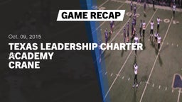 Recap: Texas Leadership Charter Academy  vs. Crane  2015