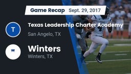 Recap: Texas Leadership Charter Academy  vs. Winters  2017