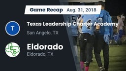 Recap: Texas Leadership Charter Academy  vs. Eldorado  2018