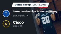 Recap: Texas Leadership Charter Academy  vs. Cisco  2019