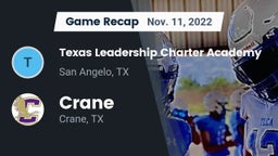 Recap: Texas Leadership Charter Academy  vs. Crane  2022