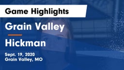 Grain Valley  vs Hickman  Game Highlights - Sept. 19, 2020